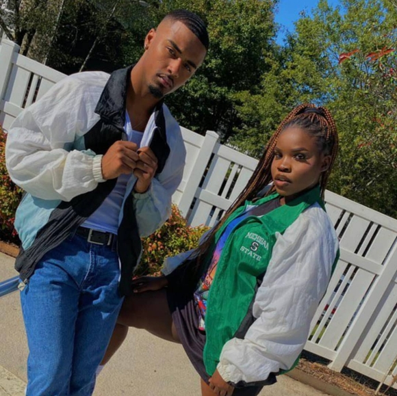 Vintage Michigan State Windbreaker - Picture 2 of 2